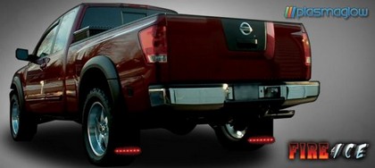 Plasmaglow Fire & Ice LED Mud Flap Kit - Click Image to Close